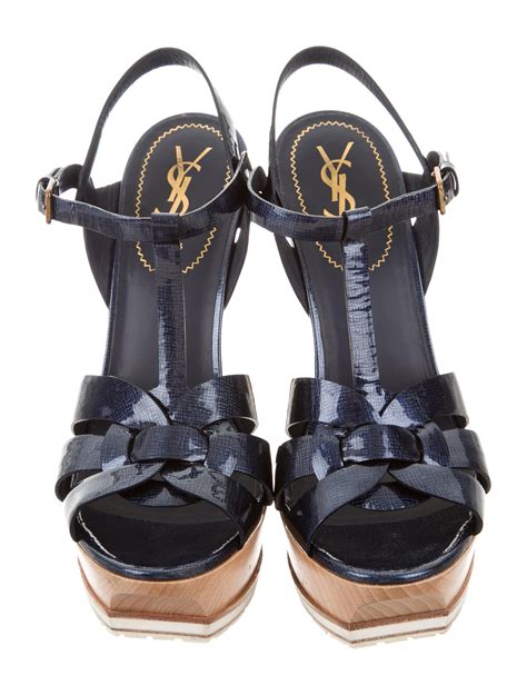 ysl tribute heels sale|yves Saint Laurent platform heels.